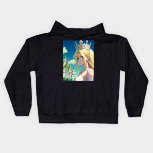 Anime princess Kids Hoodie